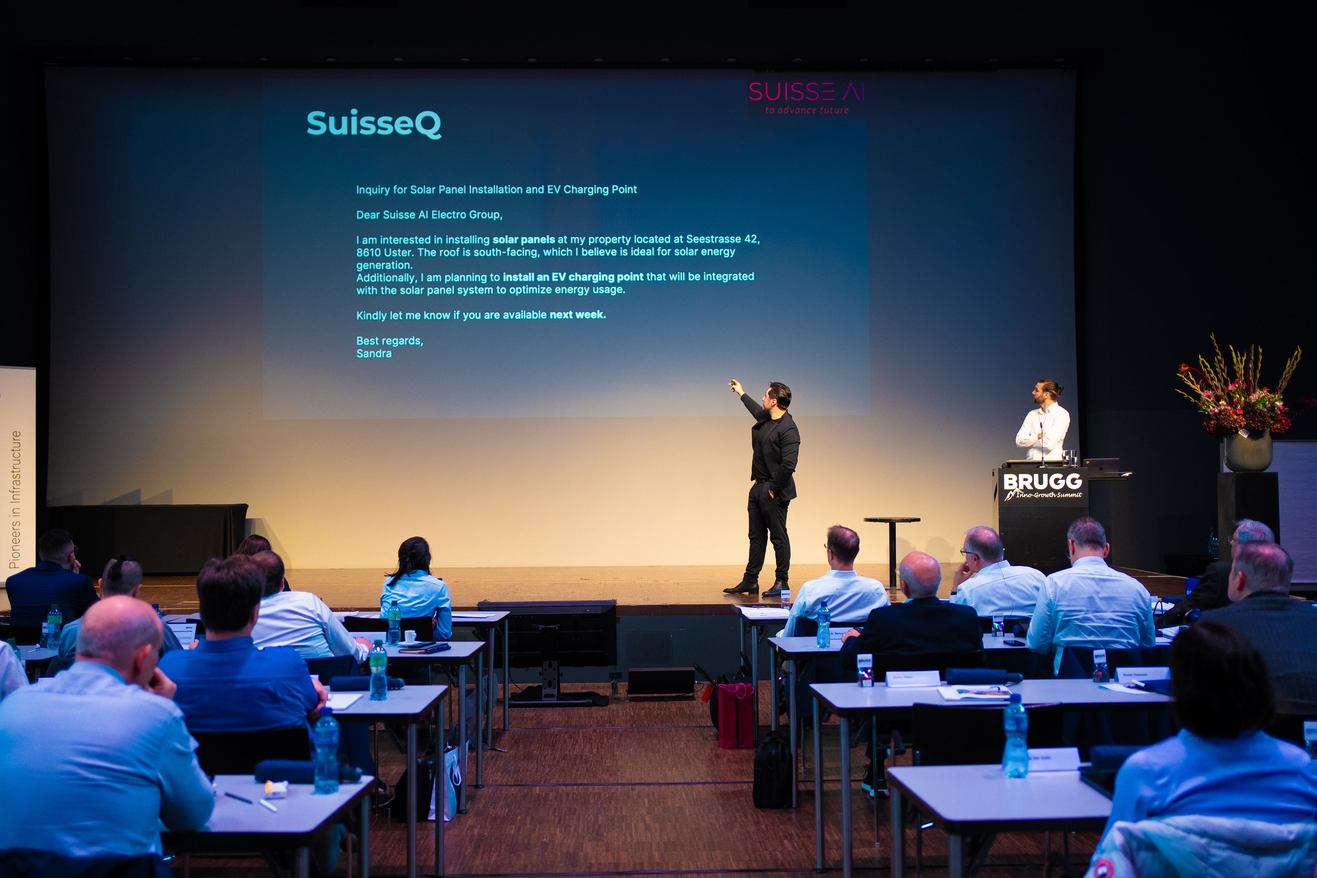 KI-Event bei BRUGG Group AG